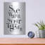 Art mural en métal luxueux «Save Water Shower Together» par Mercedes Lopez Charro-106419392