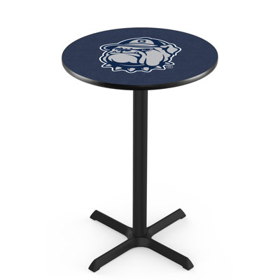 Round Metal Base Dining Table