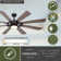 Rogers 68'' Ceiling Fan with LED Lights