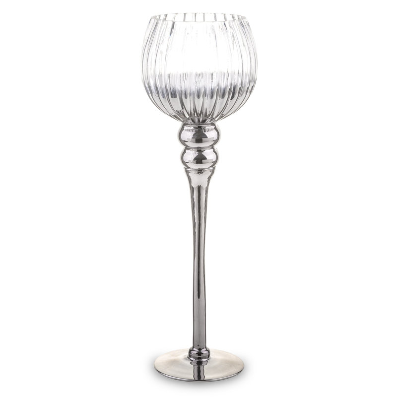 Jourdanton Glass Tabletop, 40cm H x 13cm W x 13cm D
