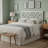 Tabor Chippendale White Headboard - Queen-1295057920