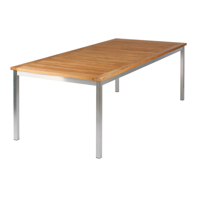 Equinox Dining Table, 29" H x 85" W x 39" D