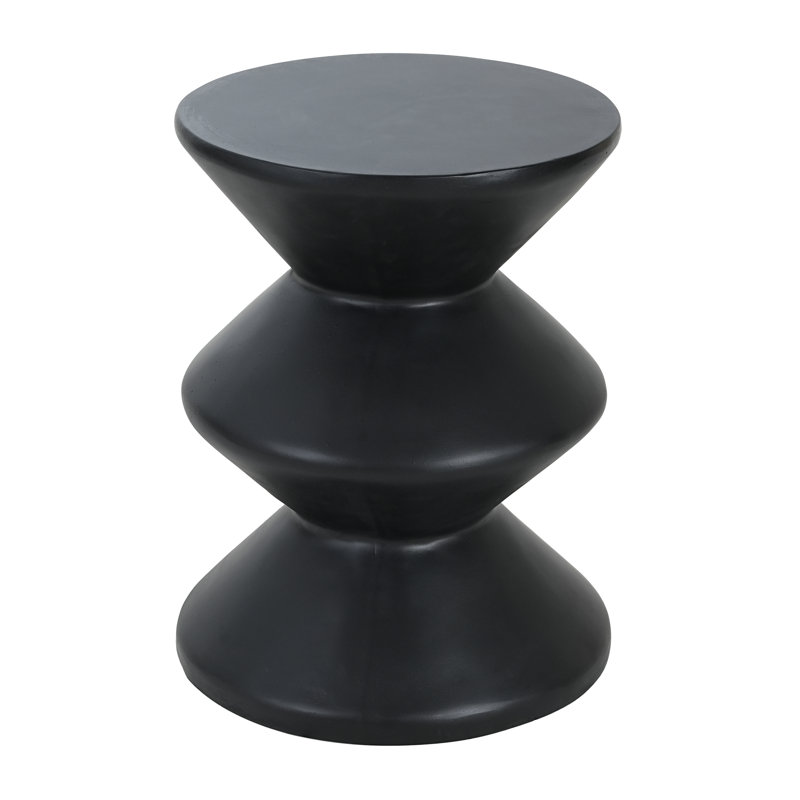 Table d'appoint sculptée d'intérieur / extérieur Canton