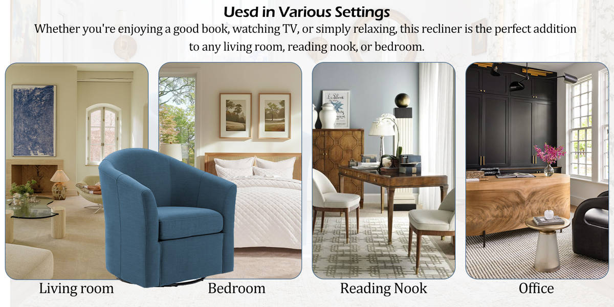 Aunna Upholstered Swivel Barrel Chair (Set of 2)