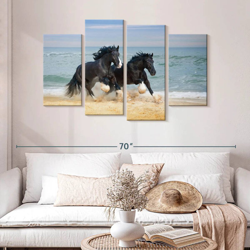 Brampt Black Shire Horses
