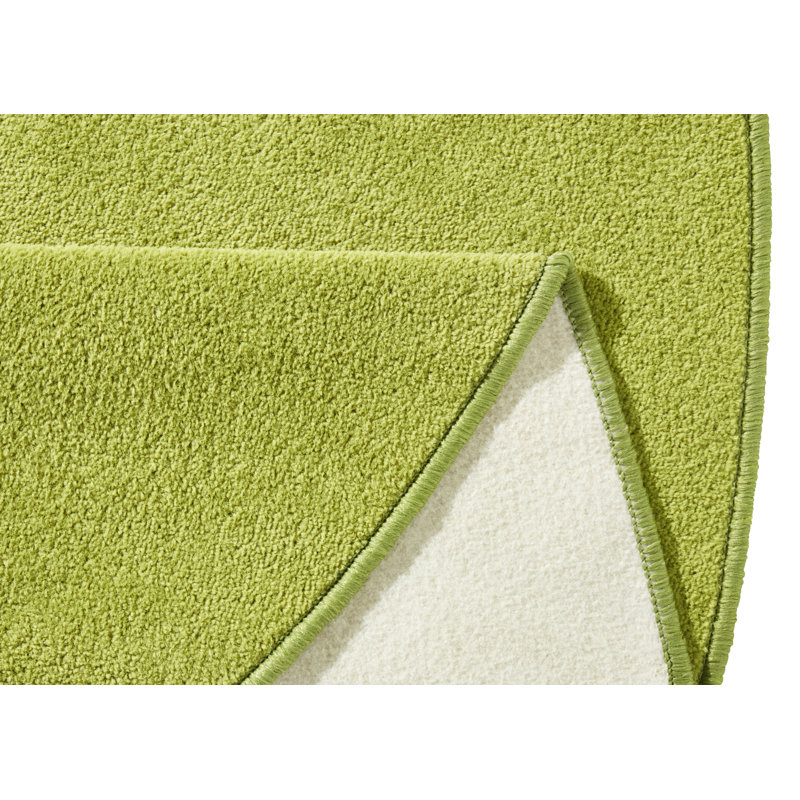 Fancy Green Rug, Round 133cm