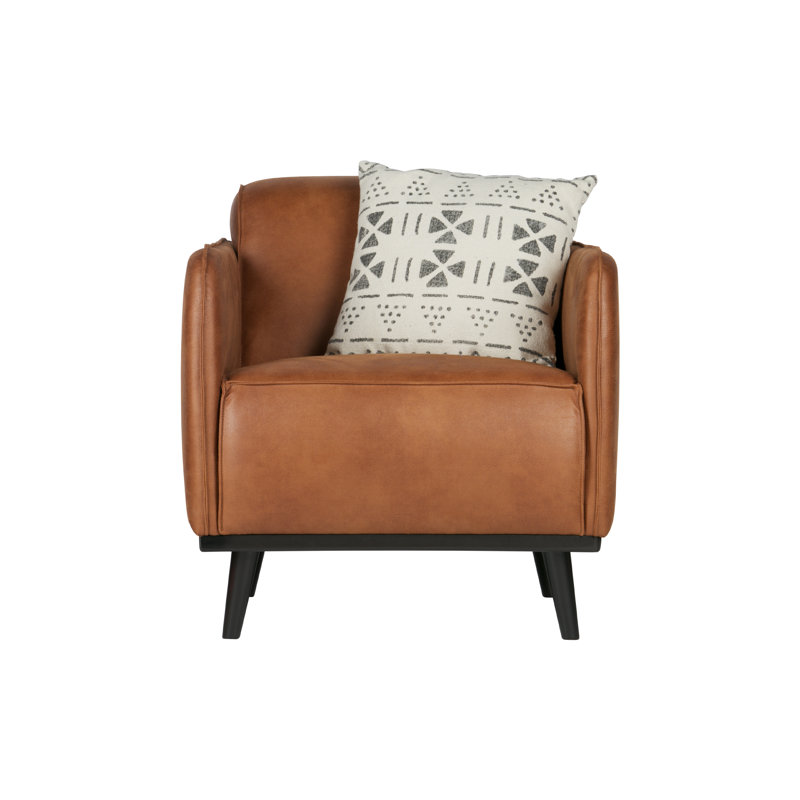 Statement Club Chair, Cognac