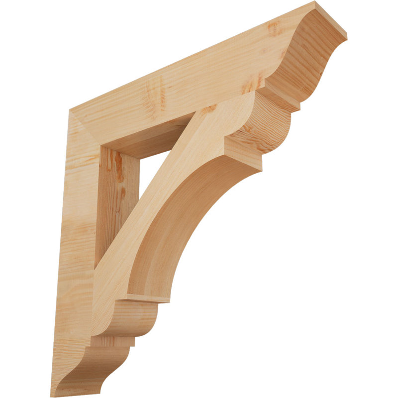 Support olympique traditionnel, H 32 po x l 5,5 po x P 32 po, Douglas (lisse)