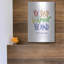 «Be Silly, Honest and Kind» par Rachel Nieman, art mural en métal de luxe, 12 po x 16 po-2079192625