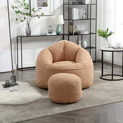 Fauteuil à billes Boneless Bedding Fauteuil à billes en mousse haute pression pour adultes