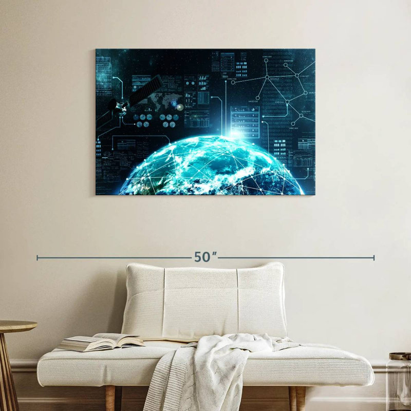 Keiri Internet In Space, 26" H x 39" W