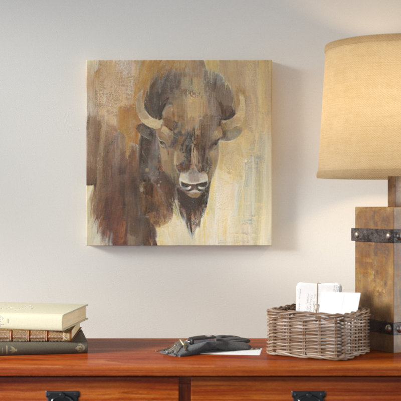 "into the wild i" , reproduction d’art sur toile tendue, H 12 po x l 12 po x P 1,5 po, Toile tendue, Pas de tapis