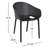 Farrah Stacking Patio Dining Armchair-2003565903