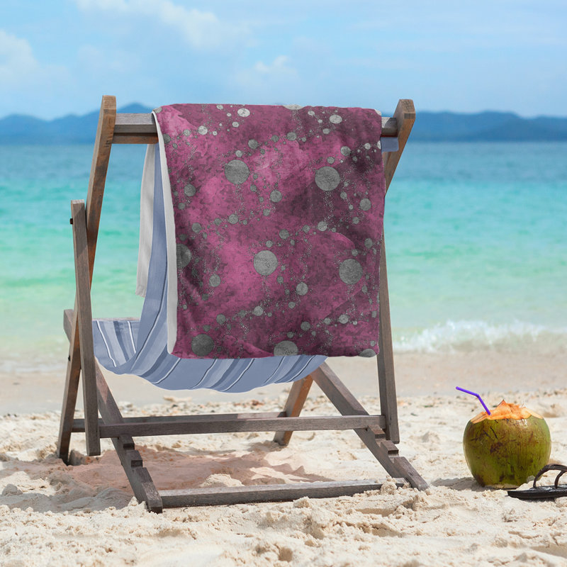 Katelyn Elizabeth Beach Towel, Pink