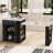 80.7" Kitchen Island With Extendable Table, Kitchen Dining Table With Drawers, Double-Door Cabinet-1765441912