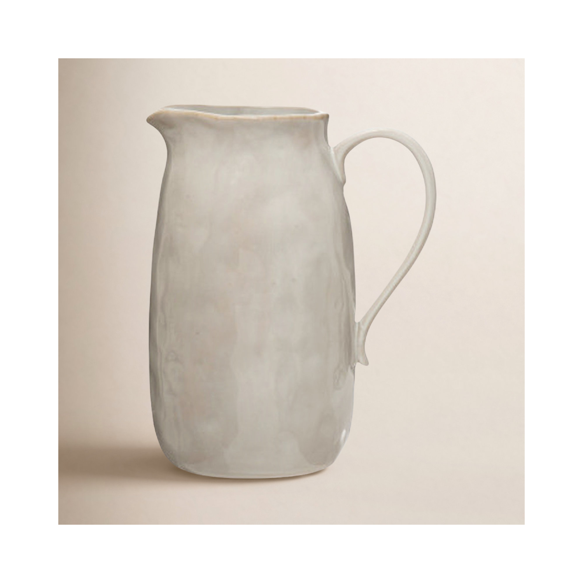 Nathania 62oz. Stoneware Pitcher, 8.25" H x 4.25" W x 6" L