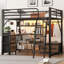 Lit mezzanine avec bureau et lumière-2083243817