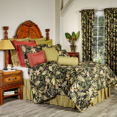 Tahitian Cotton Floral Comforter