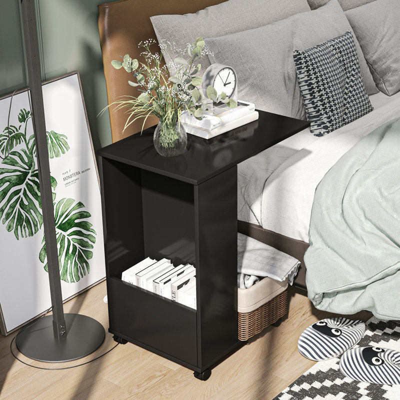 Kraig 76cm H x 60cm W Cart, Black