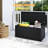 Yardgrace 150 Gallons Water Resistant Resin Lockable Deck Box-121432499