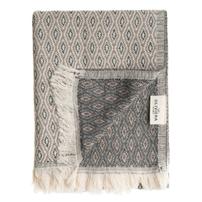Diamond Loom Turkish Cotton Towel & Throw