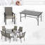 6 - Person Patio Dining Set with Rectangular Table