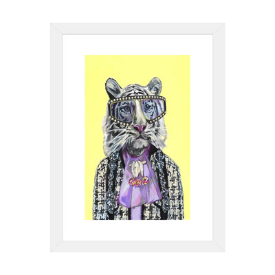 Tigre blanc par Heather Perry - imprimé