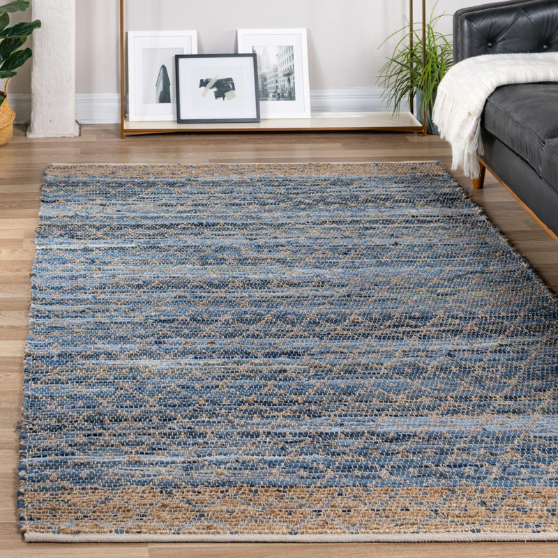 Aalam Abstract Indoor Rug, Rectangle 4'1" x 6'1"