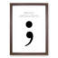 Semicolon - Picture Frame Typography-62807324-62807326