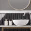 Hudson Capsule 12-1/4 In. X 13-1/8 In. Porcelain Mosaic Tile-815390250
