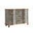 European-Style 9-Drawer Hand-Painted Accent Chest