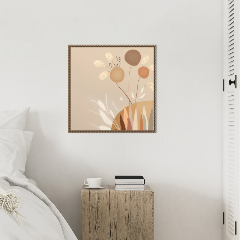 «Boho Rise» par Bella Eve, reproduction d'art sur toile encadrée, H 22 po x l 22 po