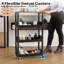 17cm W Metal Storage Rack with Wheels-1146423301