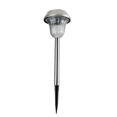 Solar Powered Integrated LED Metal Pathway Light