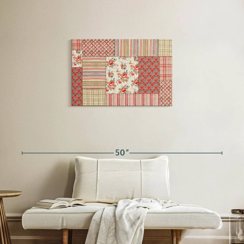 Kerner Farm Patchwork III, 20" H x 30" W