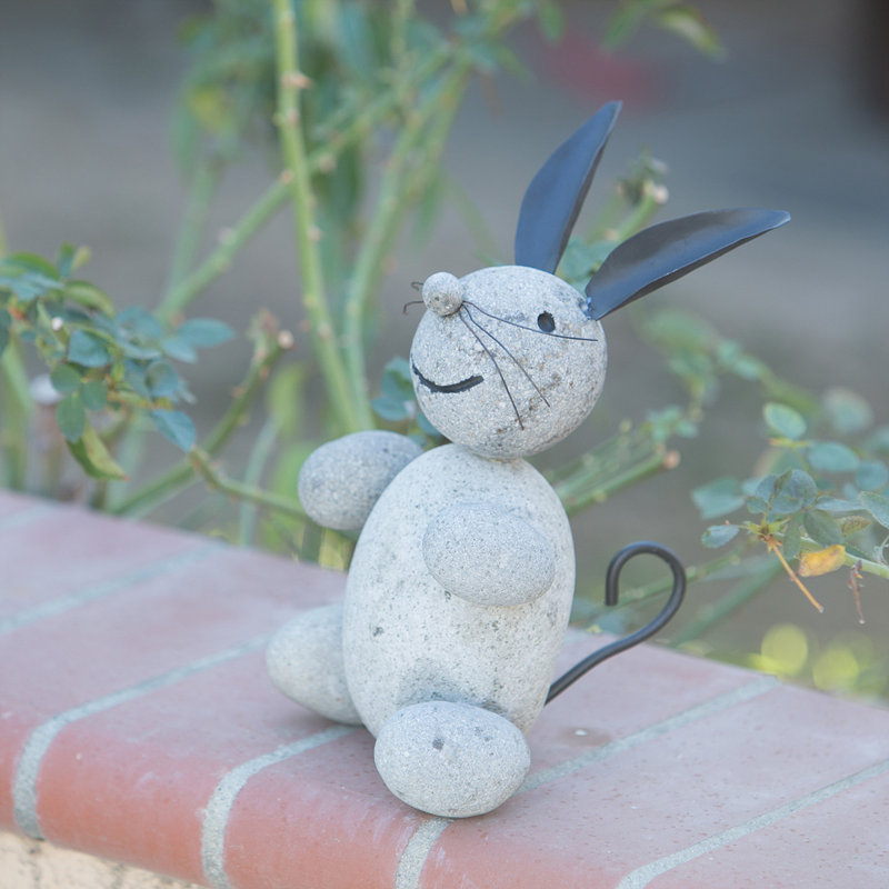 Arlmont & Co. Stone Rabbit - Small 10