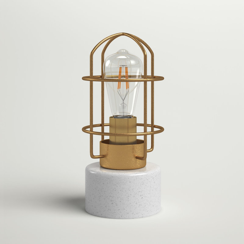Lampe de table blanche 10,5 po Lindemarie