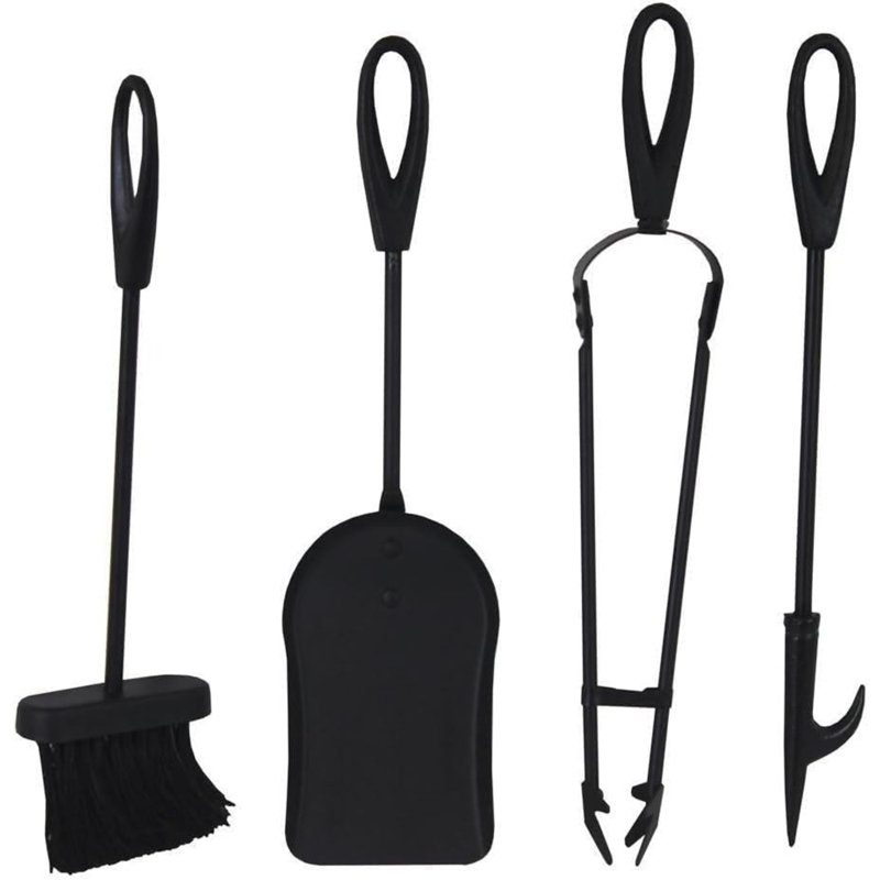 Iron Fireplace Tool Set