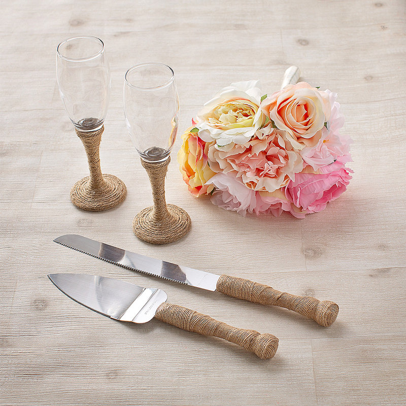 Aislinn 8 oz. Flute Set