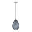 Cyril 1 - Light Satin Nickel Single Pendant