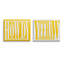 "Cadre photo simple jaune Howdy & Yeehaw" par Grace Popp 2 - pièces sur-2105116813-2104843069