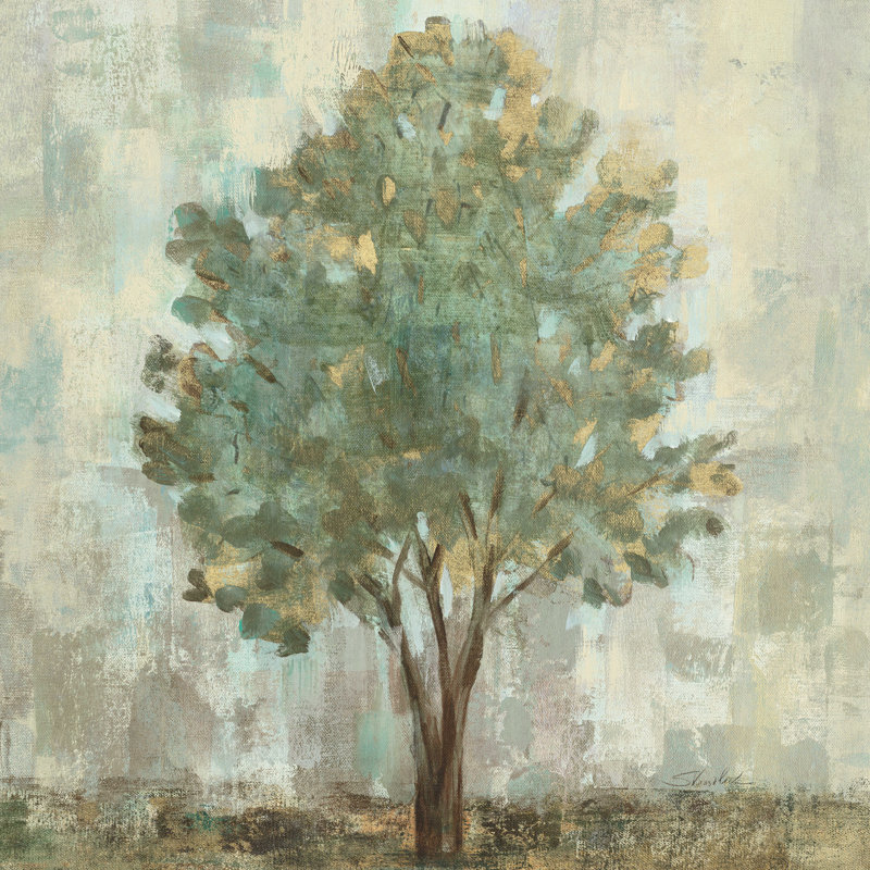 Verdi Trees II - vert clair, H 20 po x l 20 po x P 1,25 po