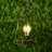 12" H Retro Style Geometric Table Lamp with 6-Hours Timer
