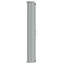 Paravent extérieur gris en polyester enduit de polyuréthane 47,2 x 118,1 pouces