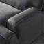 Coussin gris modulaire 100% polyester