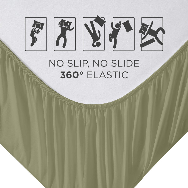 Royale Linens | Ultra Soft Brushed Microfiber | Hotel Luxury Bottom Sheets | Wrinkle Free & Fade Resistant | Deep Pocket Only