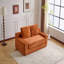 Canapé-lit, canapé-lit confortable à assise profonde, petit canapé en velours côtelé moderne pour la chambre à coucher du salon, coussin réversible avec coussins-1731340879