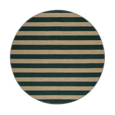 Tapis intérieur / extérieur vert HorizontalStripes