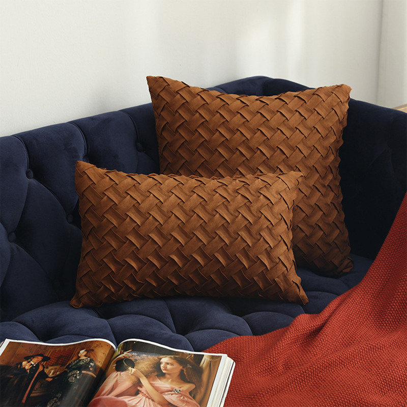 1 Pack Boho Decorative Throw Pillow Cover (18X18) – Brown Pattern Accent Cushion For Couch And Bed, Brown