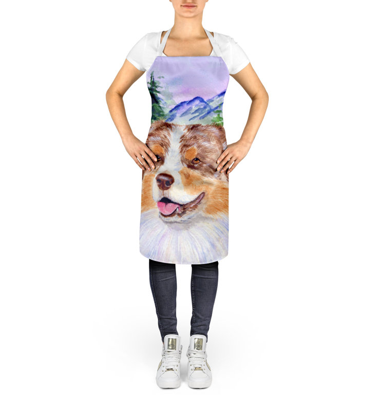 No Pattern Bib Apron
